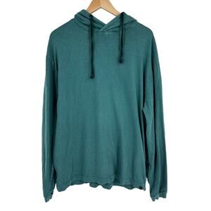 Urban Outfitters‎ Hoodie Men’s M Lightweight Sunwashed Green Long Sleeve
